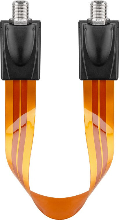 Goobay 11953 koaxial kabel 0,2 m F-type Brun