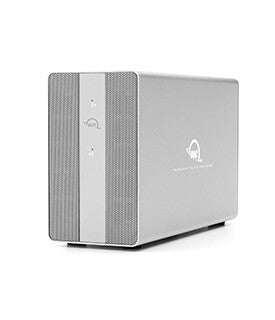 OWC Mercury Elite Pro Dual HDD/SSD kabinet Sølv 2.5/3.5"