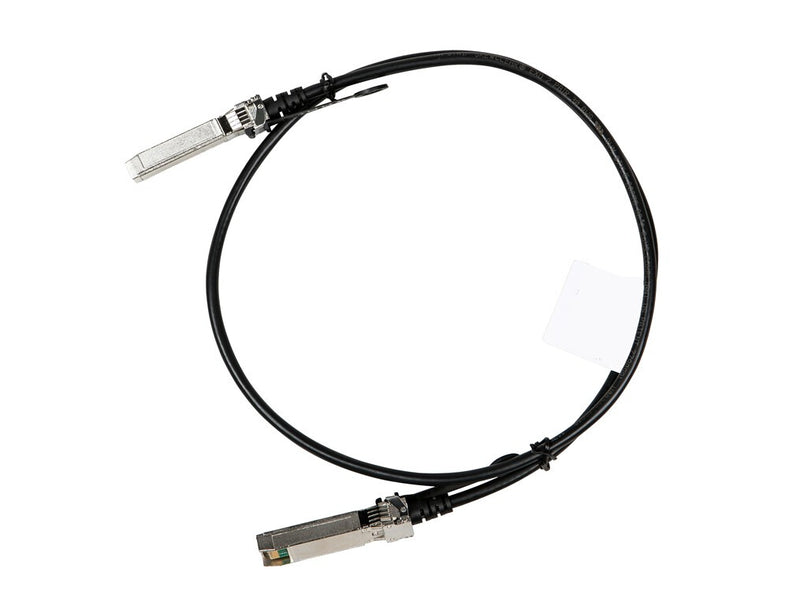HPE Aruba Networking 25G SFP28 to SFP28 0.65m Direct Attach Cable InfiniBand og fiberoptisk kabel 0,65 m Sort