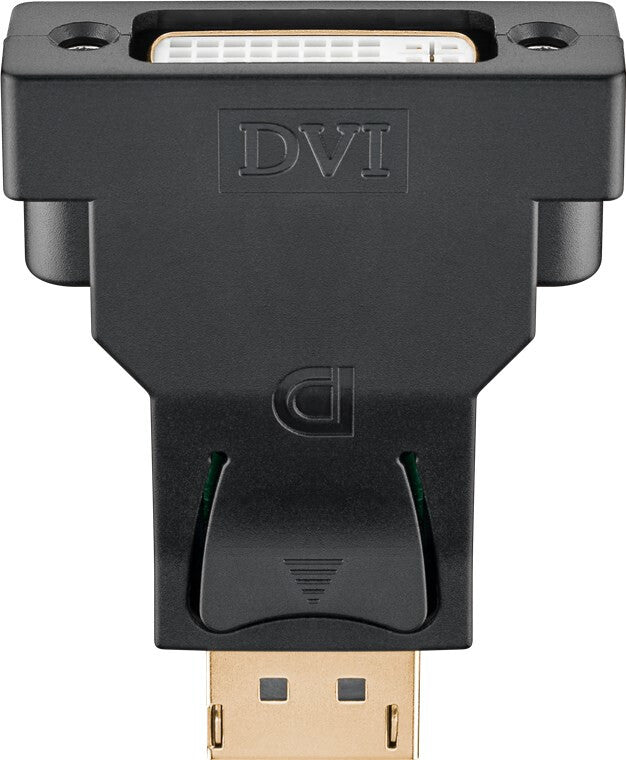 Goobay 51720 kabel kønsskifter DisplayPort DVI-D Sort