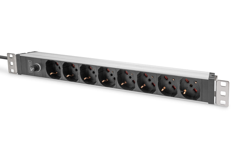 Digitus DN-95410-IT strømforsyningsenhed (PDU) 8 AC stikkontakt(er) 1U