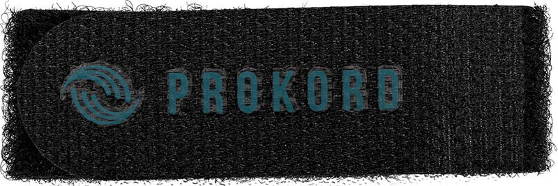 Prokord DUS102B-S kabelorganisator Universel Krog og løkke kabelbinder Sort 4 stk