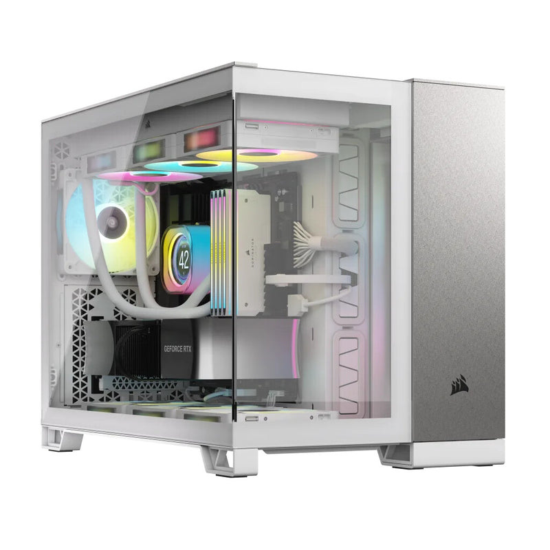 Corsair CC-9011289-WW computeretui Midi Tower Grå, Hvid