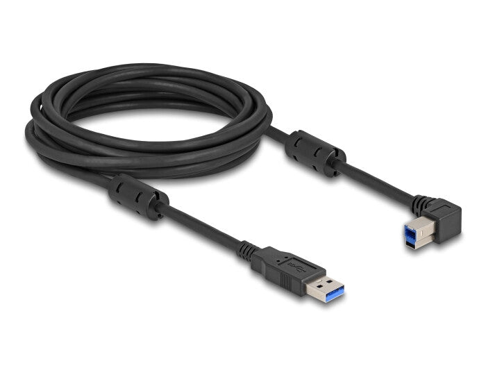 DeLOCK 81103 USB-kabel USB 3.2 Gen 1 (3.1 Gen 1) 5 m USB A USB B 5 Gbit/sek. Sort