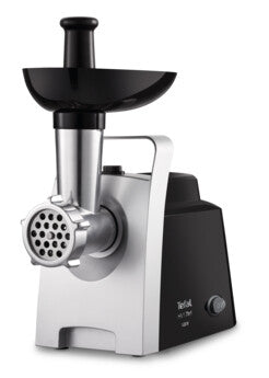 Tefal NE108831 kødhakker 1400 W Sort, Satin stål