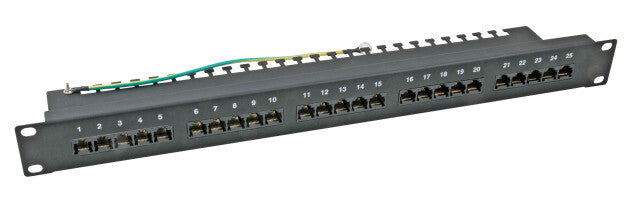 EFB Elektronik 37588SW.1 patch panel 1U