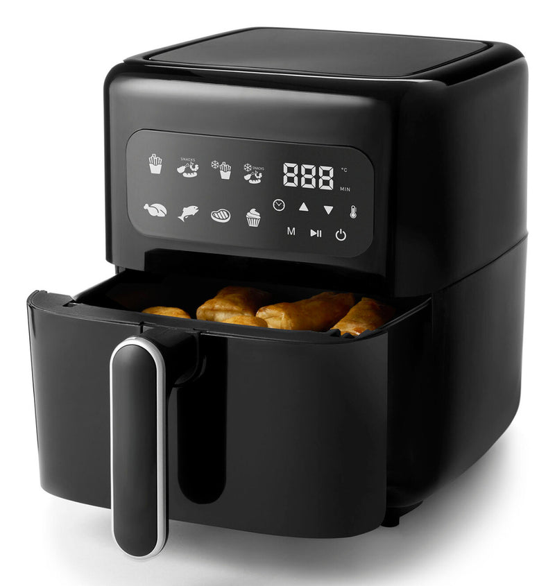Fritel SnackTastic 4303 Enkelt 2,8 L Enkeltstående 1200 W Varmluftsteger Sort