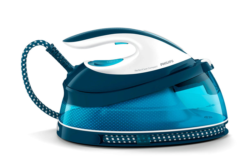 Philips GC7840/20 Dampstrygning station 2400 W 1,5 L DampGlid strygesål Blå, Hvid