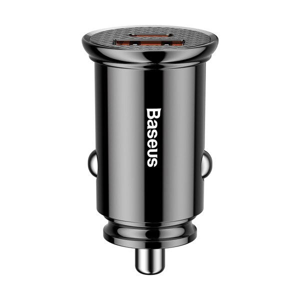 Baseus CCALL-YS01 oplader til mobil enhed Universel Sort Cigartænder Hurtig opladning Automatisk