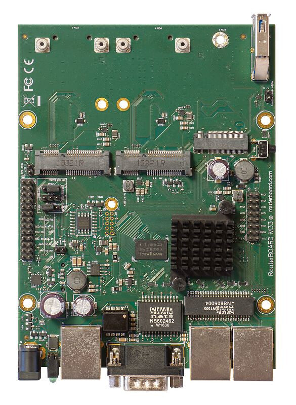 Mikrotik RBM33G kabelforbundet router Sort, Grøn, Grå