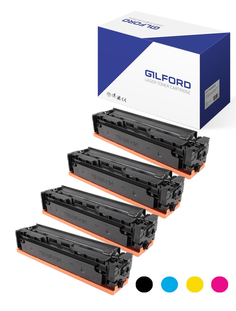 Gilford DT-PH203X tonerpatron 1 stk Kompatibel Sort, Blå, Magenta, Gul