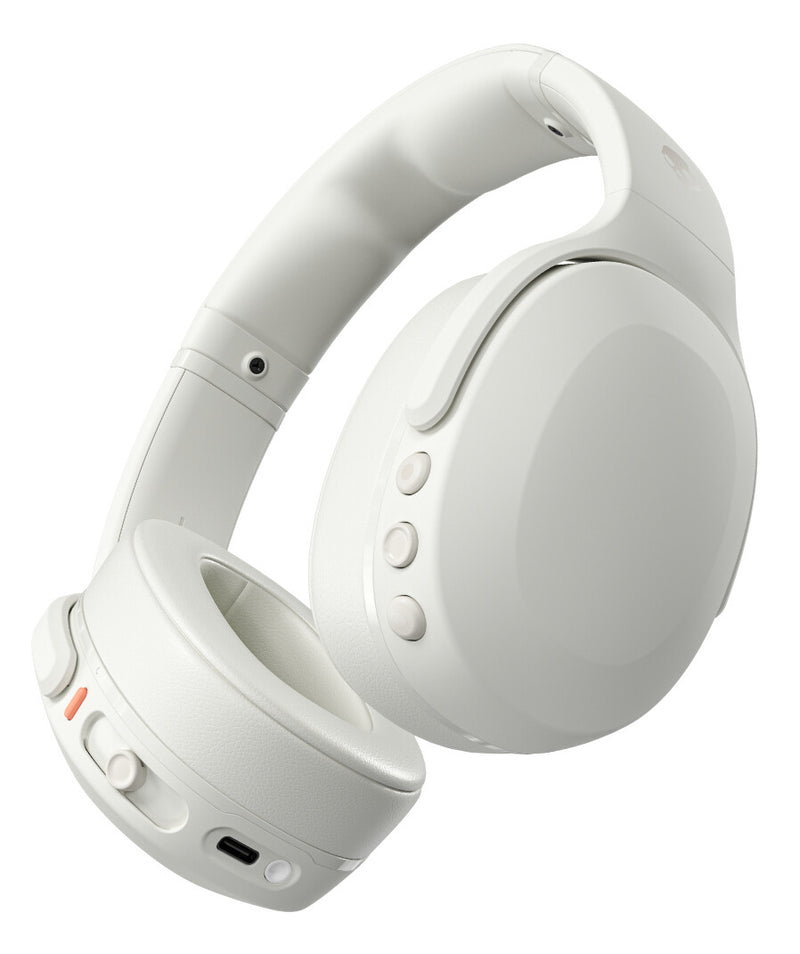 Skullcandy Crusher Evo Headset Kabel & trådløs Opkald/musik USB Type-C Bluetooth Hvid