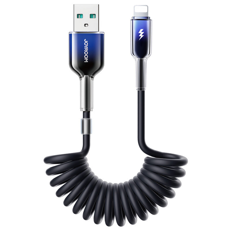 JOYROOM S-A43 A-L Lightning kabel 1,5 m Sort