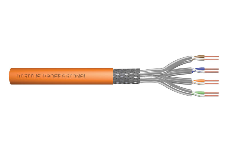 Digitus DK-1745-VH-10 netværkskabel Orange 1000 m Cat7 S/FTP (S-STP)