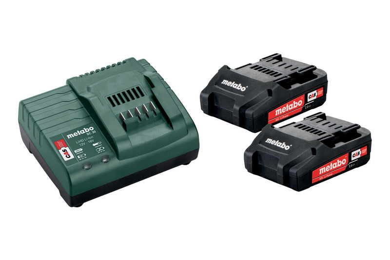 Metabo 685161000 ledningsfrit batteri / ledningsfri oplader Batteri- og opladersæt