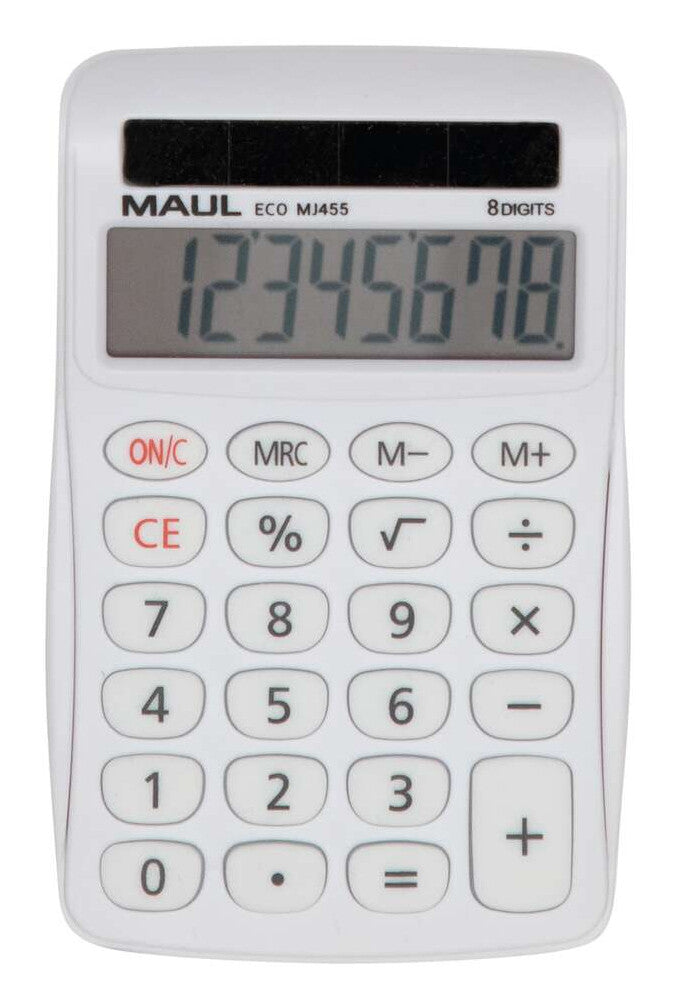 MAUL ECO MJ455 regnemaskine Desktop Basis Hvid