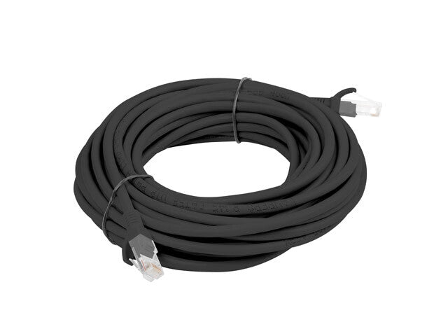 Lanberg PCU6-10CC-0500-BK netværkskabel Sort 5 m Cat6 U/UTP (UTP)