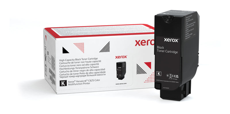 Xerox VersaLink C625 sort tonerpatron med stor kapacitet (25.000 sider)