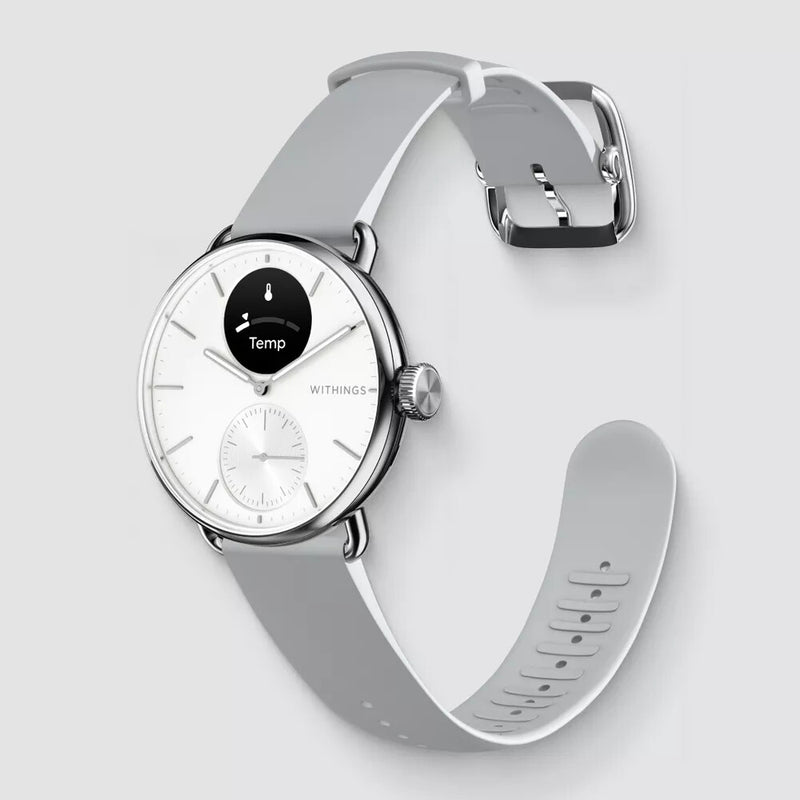 Withings ScanWatch 2 1,6 cm (0.63") OLED 38 mm Hybrid Rustfrit stål