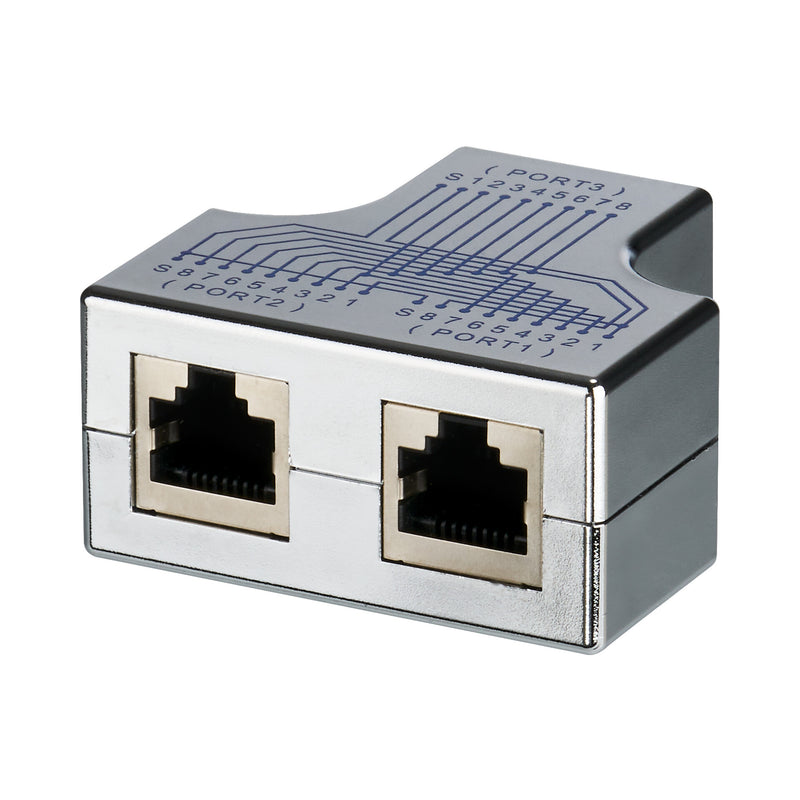 EFB Elektronik 37528.1V2 kabel kønsskifter RJ-45 2x RJ-45 Sølv