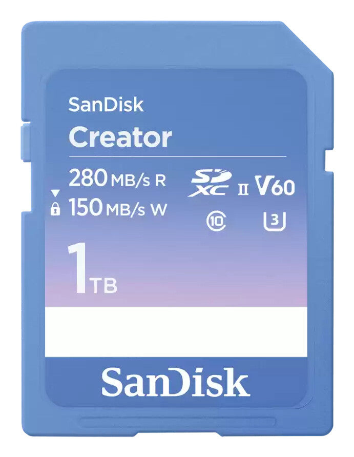SanDisk Creator 1 TB SDXC UHS-II Klasse 10