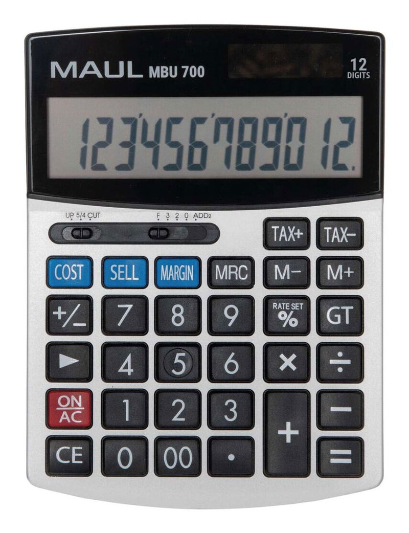 MAUL MBU 700 regnemaskine Desktop Skærm Sort