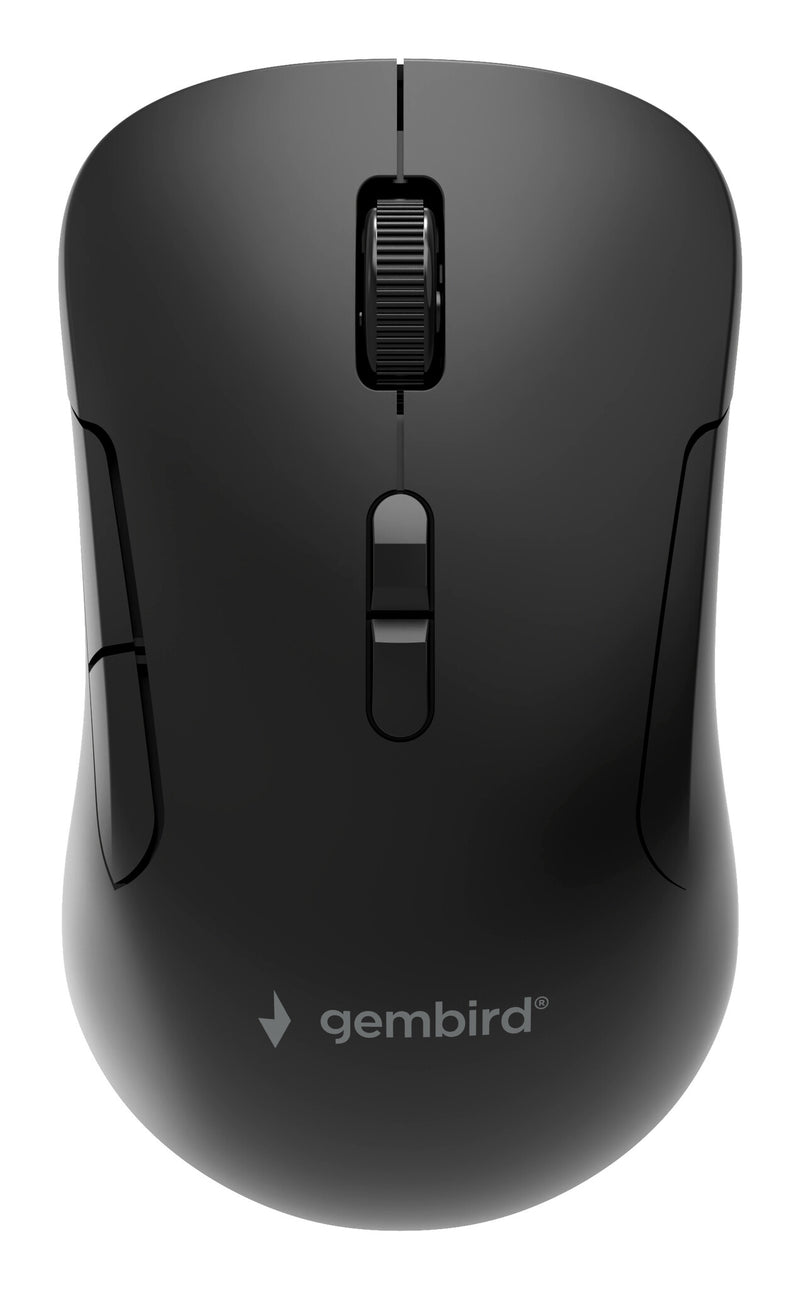 Gembird MUSW2-7B-01 mus Universel Ambidextrous RF trådløs + Bluetooth Optisk 1600 dpi