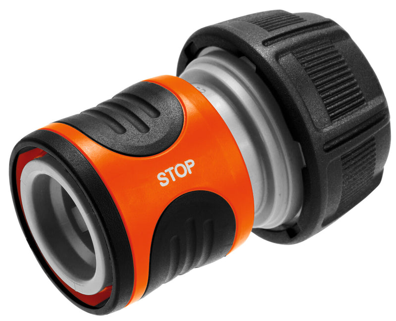 Gardena 18214-20 vandslange beslag Sort, Orange 1 stk