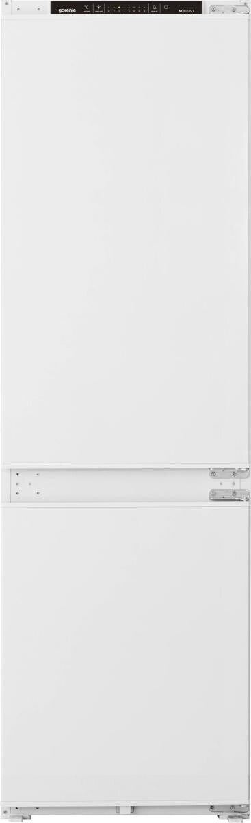 Gorenje Integreret køle /fryseskab med NoFrost DualAdvance til frostfri opbevaring og separat luftcirkulation i køle og frysedelen. CrispZone hjælper med at holde frugt og grøntsager friske i længere tid, mens SuperCool sikrer hurtig nedkøling efter indkø