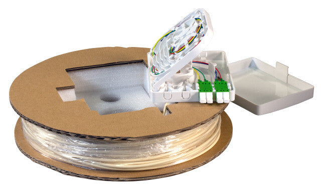 EFB Elektronik 53670.40 InfiniBand og fiberoptisk kabel 40 m LC Hvid
