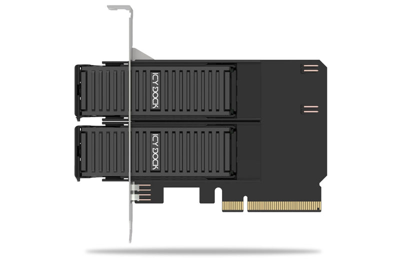 Icy Dock MB312M4P-B interface-kort/adapter M.2, PCIe