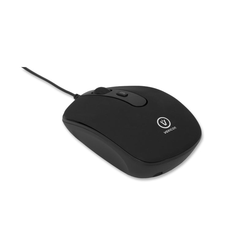 Voxicon DM-M32WB mus Kontor Ambidextrous USB Type-A Optisk 1600 dpi