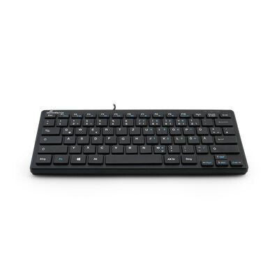 MediaRange MROS112 tastatur Kontor USB QWERTZ Tysk Sort