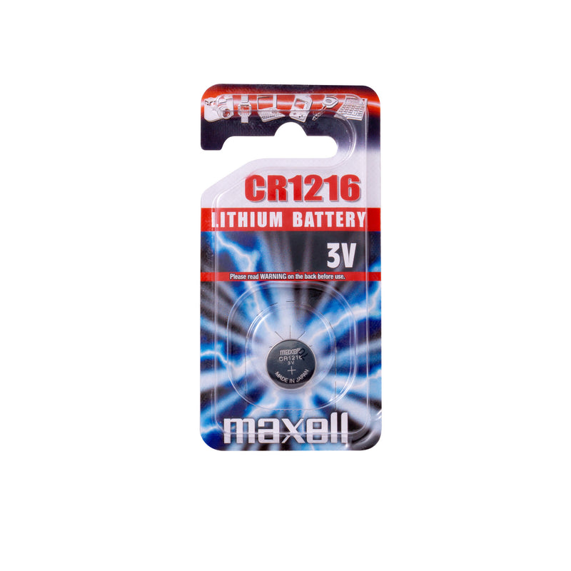 Maxell 11238800 husholdningsbatteri Engangsbatteri CR1216 Lithium-Manganese Dioxide (LiMnO2)