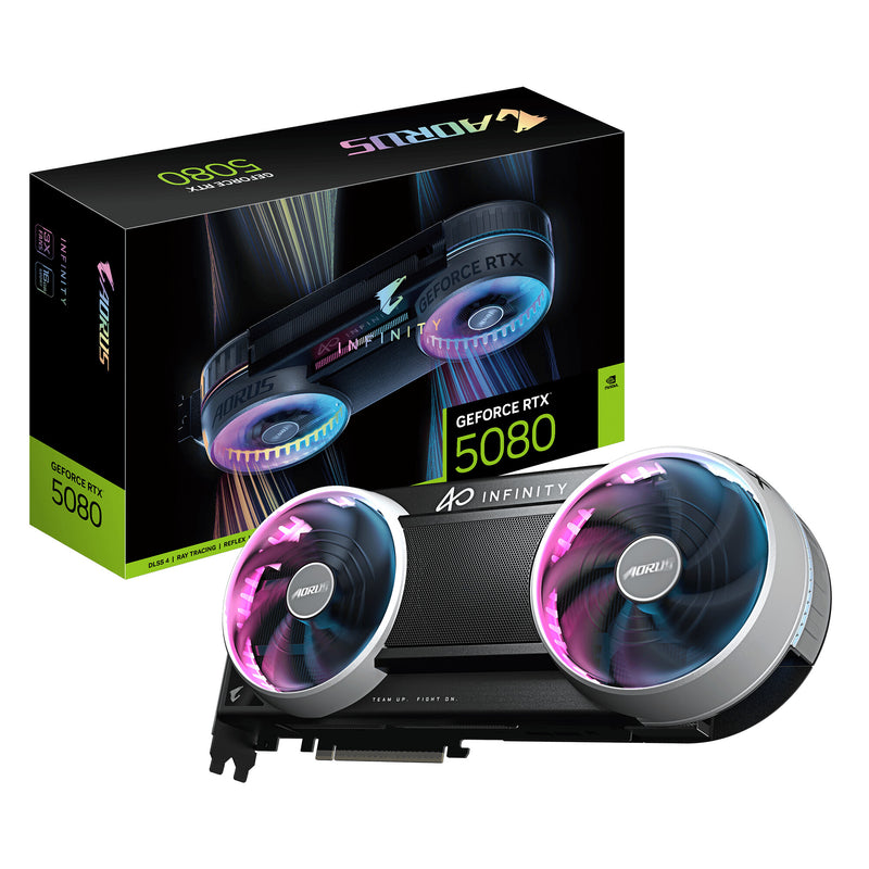 GIGABYTE AORUS GeForce RTX 5080 INFINITY 16G NVIDIA 16 GB GDDR7