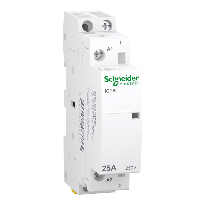 Schneider Electric Acti9 iCTK strømrelæ Hvid 1P