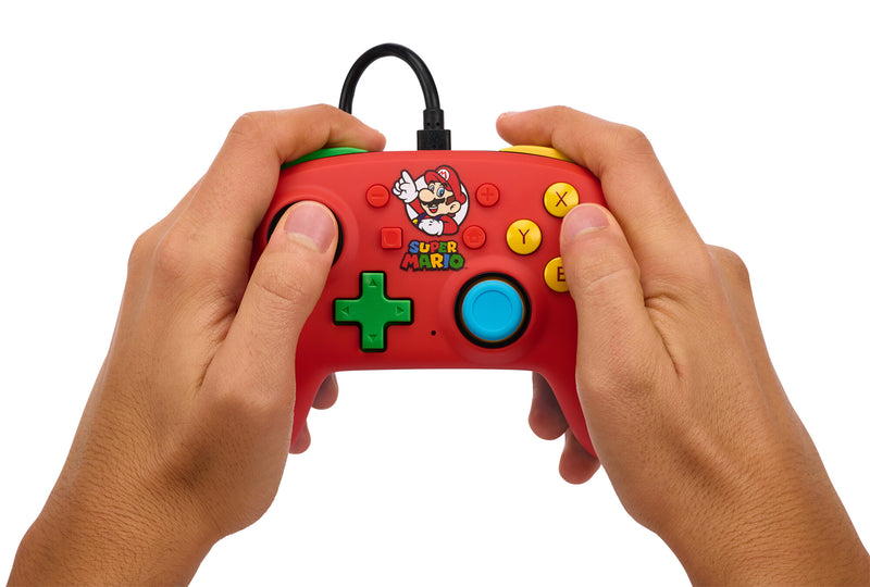 PowerA NSGP0123-01 spil-controller Flerfarvet USB Gamepad Analog Nintendo Switch