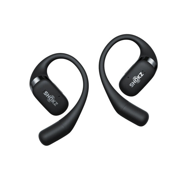 SHOKZ OpenFit Hovedtelefoner Trådløs Ørekrog Opkald/Musik/Sport/Hverdag Bluetooth Sort