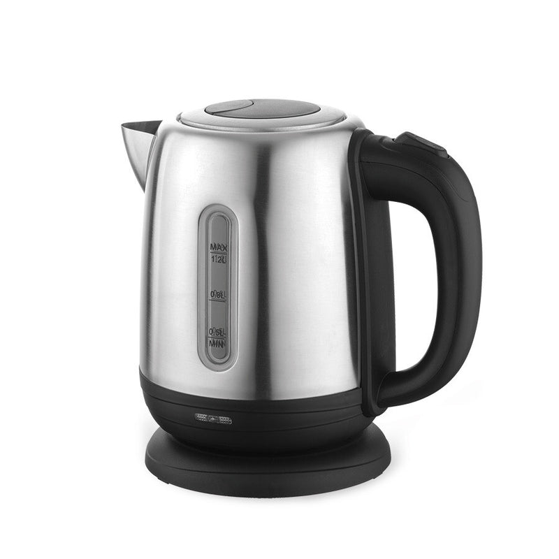Maestro MR-027 elkedel 1,2 L 1630 W Sort, Sølv