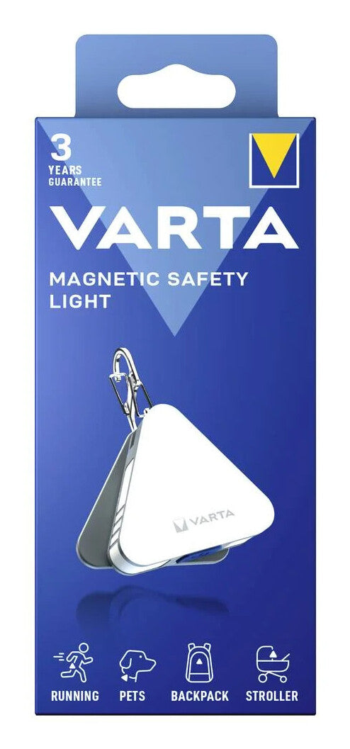 Varta 16621 101 121 lys & refleks til sportsikkerhed Magnetisk sikkerhedslys Hvid Polyvinylchlorid (PVC) Løb