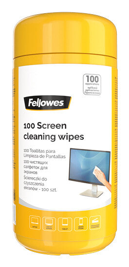 Fellowes 9970330 rensegrej til værktøj LCD/LED/Plasma, LCD/TFT/plasma Udstyrsrensning servietter
