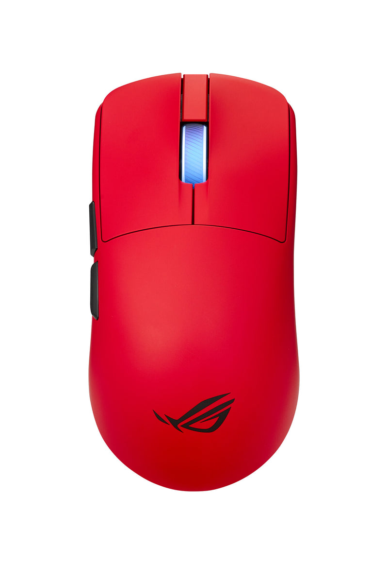 ASUS ROG Harpe II Ace RED mus Spil Højre hånd RF Wireless + Bluetooth + USB Type-A Optisk 42000 dpi