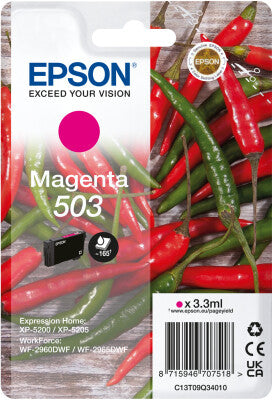 Epson 503 blækpatron 1 stk Original Standard udbytte Magenta