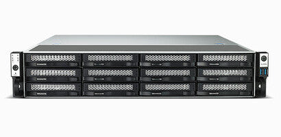 TerraMaster U12-500 Plus NAS Stativ (2U) Intel® Core™ i7 16 GB DDR5 0 TB Grå