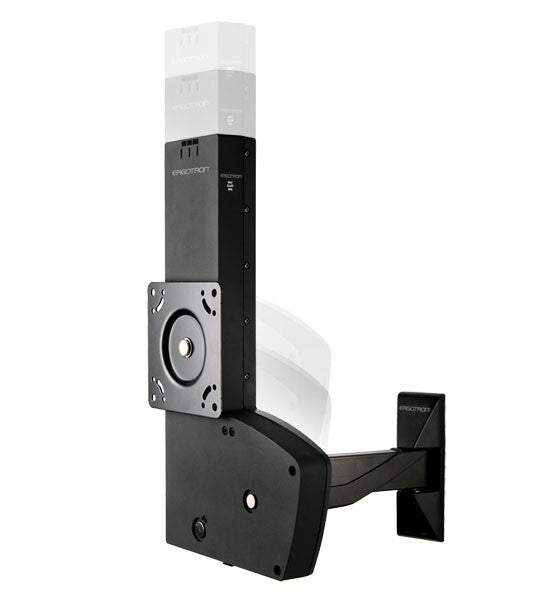 Ergotron 61-113-085 skærmbeslag og -stativer 106,7 cm (42") Væg Sort