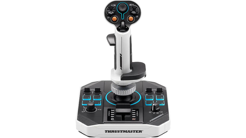 Thrustmaster Sol-R 1 Flightstick Sort, Hvid USB Analog/digital PC
