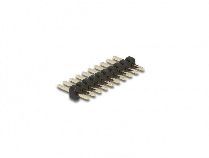 DeLOCK 66698 tilbehør til printkort (PCB) Pin header Sort, Metallic 5 stk