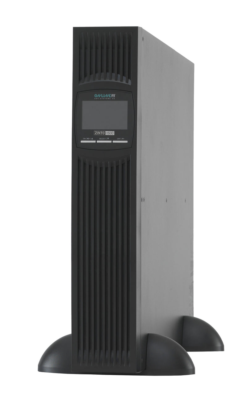 ONLINE USV-Systeme ZINTO 1500 UPS-enhed Interaktivt indgangsstik 1,5 kVA 1350 W 8 AC stikkontakt(er)