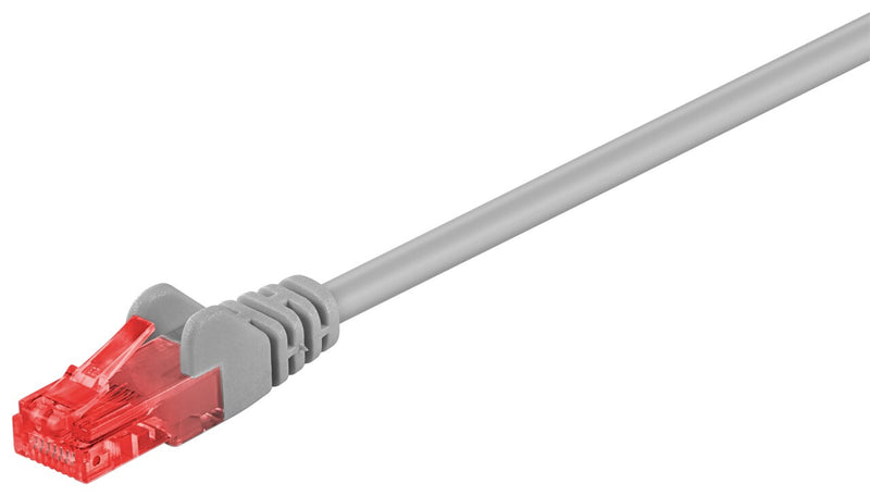 Goobay 68409 netværkskabel Grå 3 m Cat6 U/UTP (UTP)