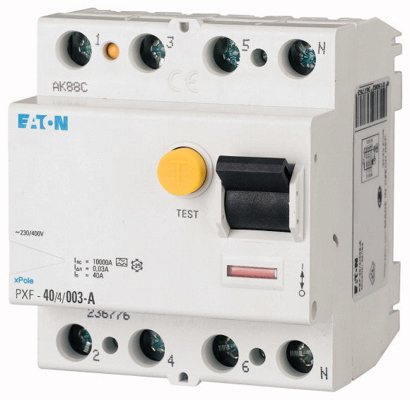 Eaton PXF-25/4/003-A kredsløbsafbryder Reststrøm enhed